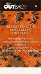 Mobile Screenshot of outbackmag.com.au